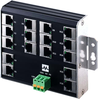 MURR - Netwerkswitch xenterra 16tx swit muur