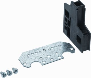 Hager - Univers Stroomrailsteun Raildrager 2P Uz02S2 Se2