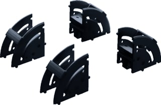 Rittal - TS-IT Kabel/draadgeleider kast/lessenaar Kabelmanager Ds20