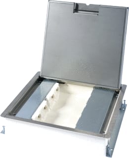 OCS - Vloercontactdoos Velox50 Hydro 4Xleeg 15Rvs