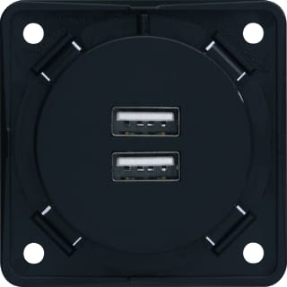 Hager Berker - Integro USB-voeding usb-oplaadcntds 3/a230 v