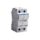 Hager - Houder voor cilindrische zekering Zekhdr L32 1P+N 25A 2Mod