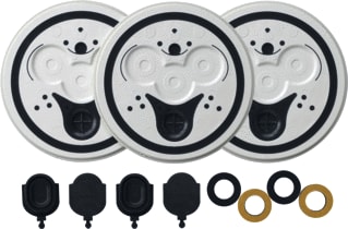 Gira - Systeem 106 Aanvull. app. deur-/video-intercom Afdichtset Ob-Beh. S106