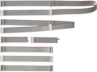 Gira - Systeem 106 Aanvull. app. deur-/video-intercom Kabset 2X 2-/4-/5-V S106