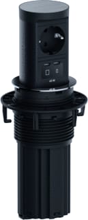 Bachmann - Bureau aansluitunit Elev 2 1X230V Ra 1Xusb C