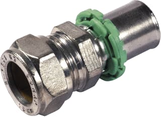 Comap - SKINpress 7240JW Fitting met 2 aansluitingen Skin Rekopp 14X2-15