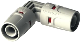 Comap - Fitting met 2 aansluitingen Skinpr Push 2Xpress 20X2