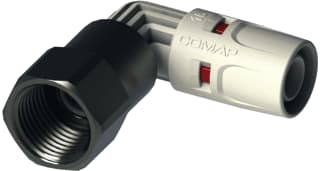 Comap - Fitting met 2 aansluitingen Skinpr Push 16X2-1/2