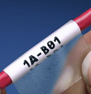 Panduit - Kabel-/adercodering kabcod s100x150vaty ds5000