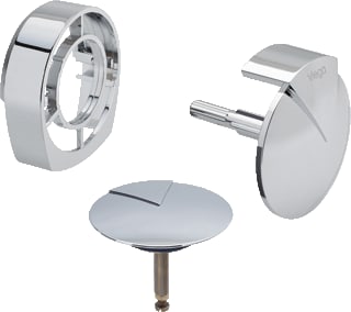 Viega - Multiset-trio Toebeh./onderd. badkameraccessoires Multiset Trio Chroom