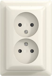 ABB Busch-Jaeger - Wandcontactdoos (WCD schakelmat.) 2Tka00006254