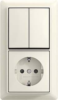 ABB Busch-Jaeger - Combinatie schakelaar/wcd  2tka00006258