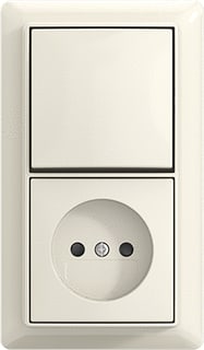 ABB Busch-Jaeger - Combinatie schakelaar/wcd 2Tka00006260