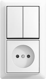 ABB Busch-Jaeger - Combinatie schakelaar/wcd  2tka00006261