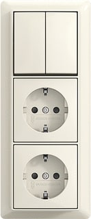 ABB Busch-Jaeger - Combinatie schakelaar/wcd  2tka00006266