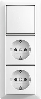 ABB Busch-Jaeger - Combinatie schakelaar/wcd  2tka00006267