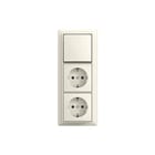 ABB Busch-Jaeger - Combinatie schakelaar/wcd  2tka00006268