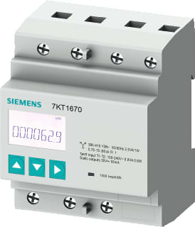 Siemens - Multifunctionele paneelmeter Pac1600: 3F/80A, Modbus