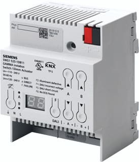 Siemens - Systeeminterface bussysteem Knx Dali Gatew Broadcast