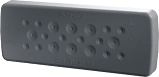 Conta-Clip - Invoerplaat sparing kast/lessenaar kabeldoorvoer 20x gb grijs