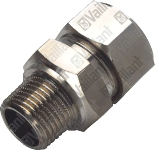 Vaillant - Toeb./onderd. gasgestookte cv-ketel knelkoppeling 3/4 op 1/2