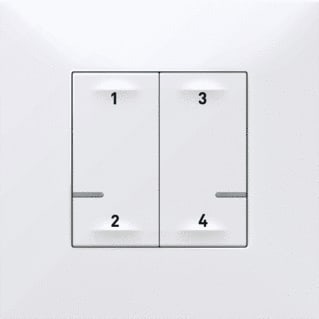 Legrand - Valena Next with Netatmo Radiofrequent zender Val Nwn Scen.Bed 4 Wit