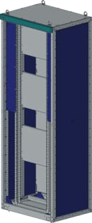 Siemens - Schakelkast leeg 8mf1266-3es5