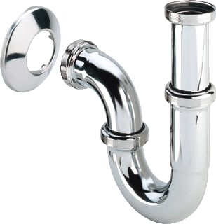 Viega - Afvoerprogramma 561123 Leidingsifon 0, 90, 180 graden Buissifon 5/4"Chr