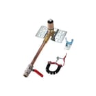 Ajax - Mont-/aansluitset brandslanghaspel Montageset 3/4" Rvs M2