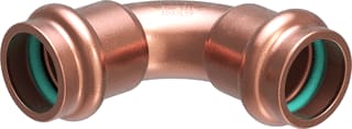 VSH - CoolPress COP5002 Fitting met 2 aansluitingen Bocht 90° 1/4" Zk5