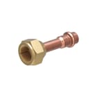 VSH - CoolPress COP5359SAE Fitting met 2 aansluitingen Flkop Bronzenmoer 1/2" Zk2
