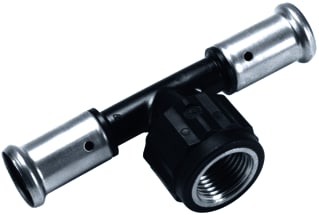 Henco - 13PK-X Fitting met 3 aansluitingen T Bi 20X1/2X20