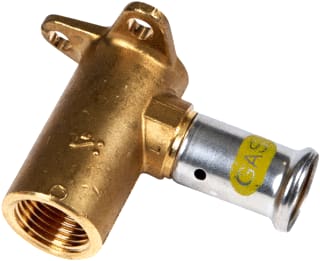 Henco - 2PG Muurplaat Gas Pers Mpl 20X3/4