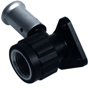 Henco - 2PK-K-X Muurplaat Muurpl Bi Kort 16X1/2