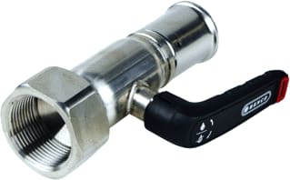 Henco - BAP-FFV Kogelafsluiter kogelkr 32x1 1/4 bap-ffv