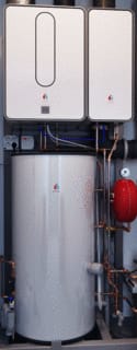 Inventum Technologies - Warmtepomp (lucht/water) monobloc skid modulair+maxt 100 li