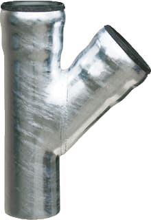 Lorowerk - Fitting met 3 aansluitingen T-Stuk 150Mm/45Grd 220X