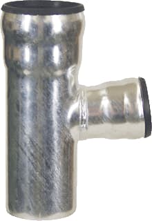 Lorowerk - Fitting met 3 aansluitingen t-stuk125x 50/87grd 230x