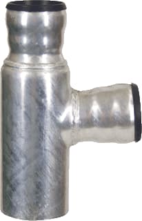 Lorowerk - Fitting met 3 aansluitingen tstuk 70x40x50/87grd231x