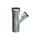 Lorowerk - Fitting met 3 aansluitingen T-Stuk 80X 70/45Grd 250X