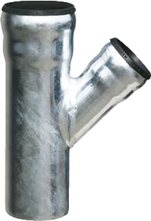 Lorowerk - Fitting met 3 aansluitingen T-Stuk125X100/45Grd 250X