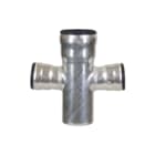 Lorowerk - Fitting met 3 aansluitingen lorotst 125x100x100/87grd260x
