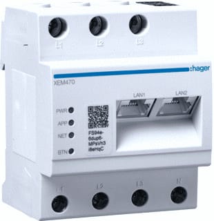 Hager - Flow Energiedata-gateway Energiemanager