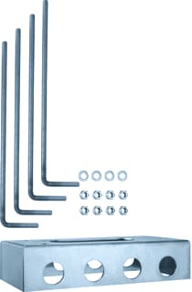 Hager - Witty Toebehoren/onderdelen E-Mobility Acc Verank Bevzuil Xeva11X