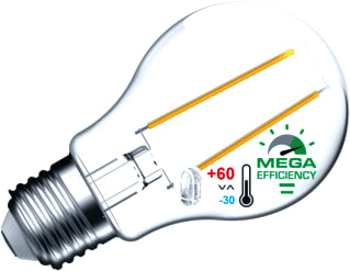 Megaman - LED-lamp A60 2.3/40W 2700K A Label