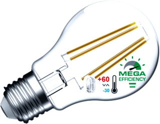 Megaman - LED-lamp A60 4/60W 2700K A Label