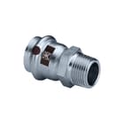 Viega - Temponox 1711 Fitting met 2 aansluitingen Overgkop Met Sc 18X1/2
