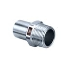 Viega - Temponox 17111 Fitting met 2 aansluitingen Insteekstuk 15X1/2