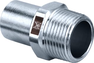 Viega - Temponox 17111 Fitting met 2 aansluitingen Insteekstuk 28X1