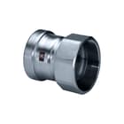 Viega - Temponox 1712XL Fitting met 2 aansluitingen Overgkop Met Sc 88,9X3